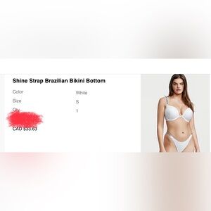 Victoria secret bikini bottom swim